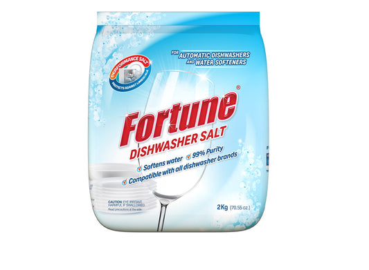 FORTUNE DISHWASHER SALT 6 kg (2 kg x 3 Pouches)
